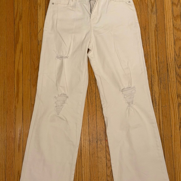 Indigo Rein Denim - Indigo Rein Cream Wide-Leg Pants